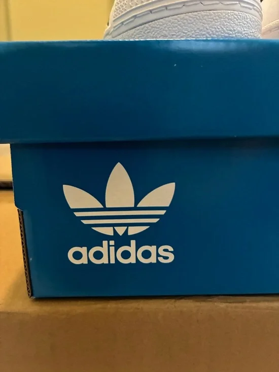 Adidas Kids' White & Black Superstar Sneakers with Side Strap - Picture 8 of 10